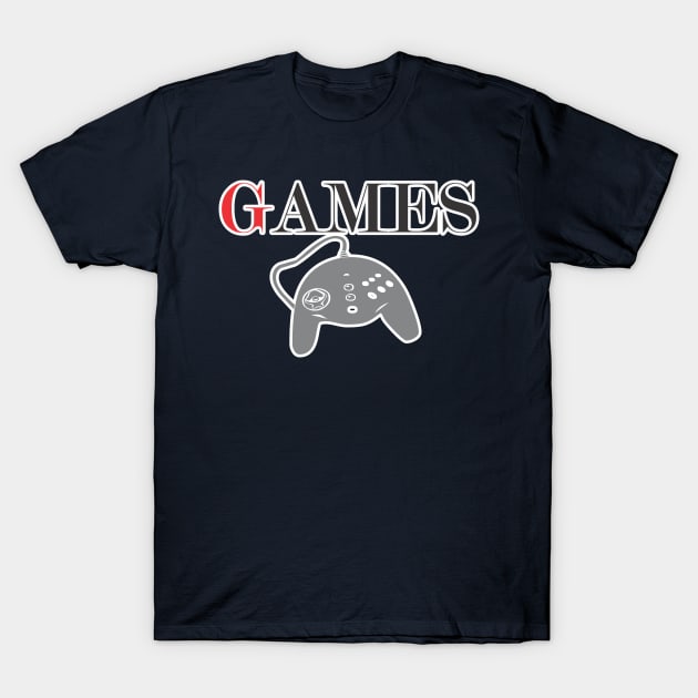 GAMES T-Shirt by CreativeIkbar Prints